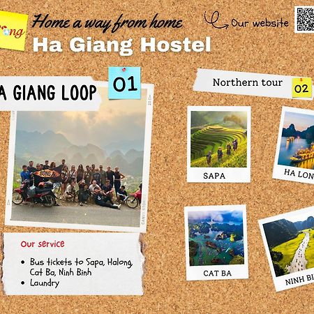 Bong Hostel And Motorbike Tour Ha Giang Esterno foto